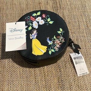 Disney Vera Bradley Snow White Cosmetics Bag, NWT